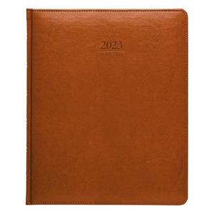 Weekly diary 2023 Kastor Prezident - brown