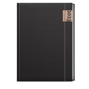 Weekly Diary 2023 Oskar Denim A5 - Black