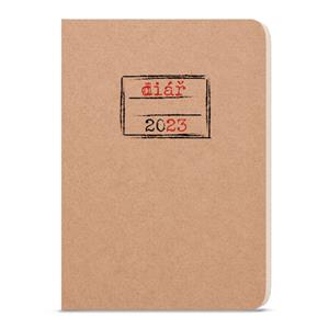 Weekly Diary 2023 Oskar Kraft A5 - Notebook