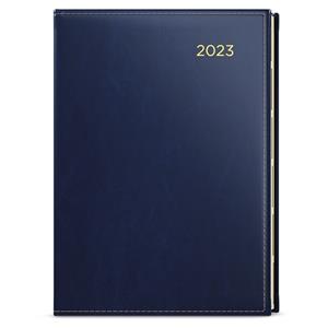 Weekly Diary 2023 Oskar Premier A5 - Blue