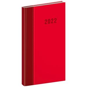 Weekly Diary 2023 Pocket Cambio Classic - red