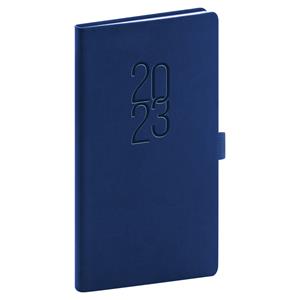 Weekly Diary 2023 Pocket Vivella Classic - blue