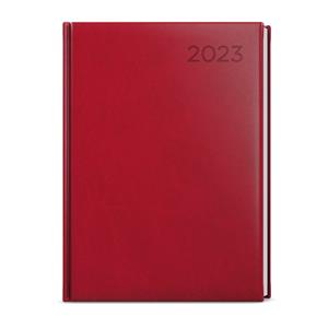 Weekly Diary 2023 Tomáš Vivella A4 - Burgundy