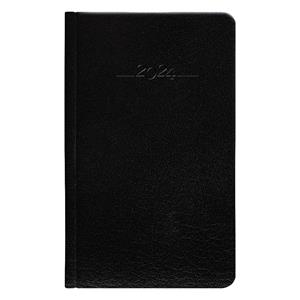 Weekly diary 2024 Carus pocket - black
