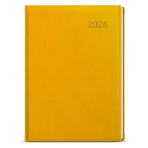 Weekly Diary 2024 Oscar Vivella A5 - Ocher