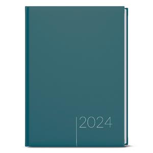 Weekly Diary 2024 Prokop Lamino B6 - Turquoise
