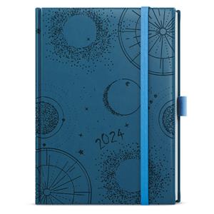 Weekly Diary 2024 Prokop Vivella extra B6 - Kerosene - Space