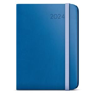Weekly Diary 2024 Zoro Flexi with notes A5 - Blue