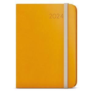 Weekly Diary 2024 Zoro Flexi with notes A5 - Ocher