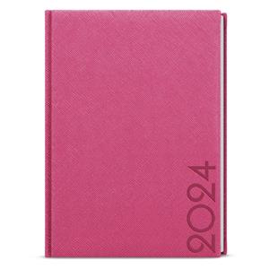 Weekly Diary 2024 Zoro Tora A5 - Pink