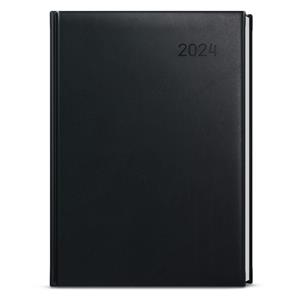 Weekly Diary 2024 Zoro Vivela A5 - Black
