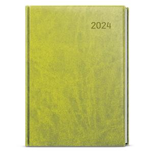 Weekly Diary 2024 Zoro Vivela A5 - Green