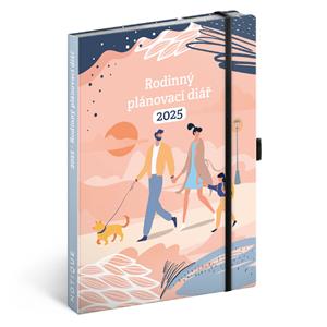 Weekly diary 2025 A5 Family - a helper for all parents