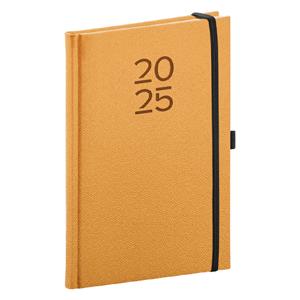 Weekly diary 2025 A5 Vellum - orange