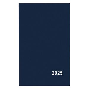 Weekly Diary 2025 Alois PVC pocket - blue