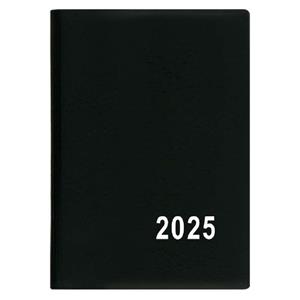 Weekly Diary 2025 Hynek PVC pocket - black