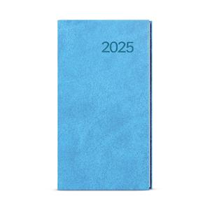 Weekly Diary 2025 Jakub Vivella pocket - light blue