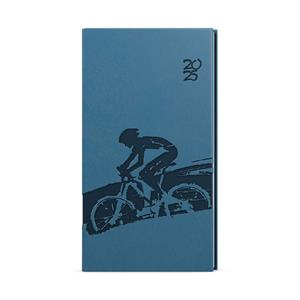 Weekly Diary 2025 Jakub Vivella pocket with hot stamping - kerosene - Round