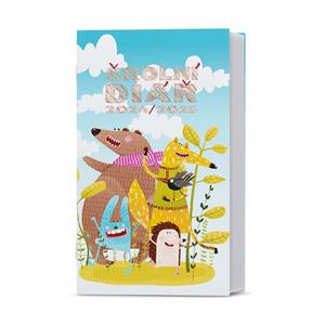 Weekly Diary 2025 Kamil Lamino pocket - Animals