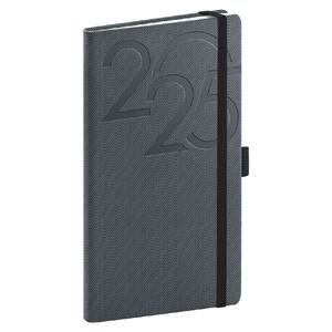 Weekly diary 2025 pocket Ajax - black