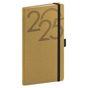 Weekly diary 2025 pocket Ajax - gold