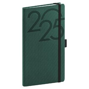 Weekly diary 2025 pocket Ajax - green