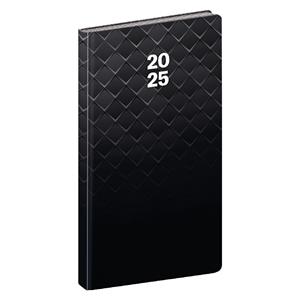 Weekly diary 2025 pocket Cambio - black
