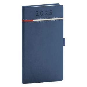 Weekly diary 2025 pocket Tom - blue-red