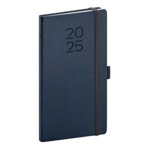 Weekly diary 2025 pocket Vellum - blue