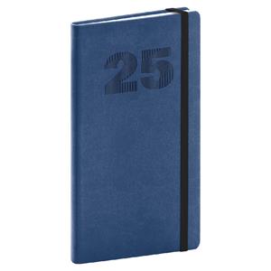 Weekly diary 2025 pocket Vivella Top - blue