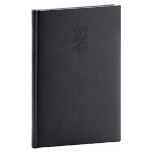 Weekly diary 2026 A5 Aprint - black
