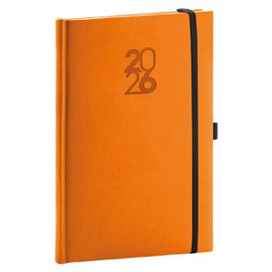 Weekly diary 2026 A5 Aprint Top - orange