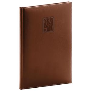 Weekly diary 2026 A5 Panama - brown
