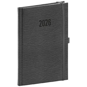 Weekly diary 2026 A5 Rivoli - grey