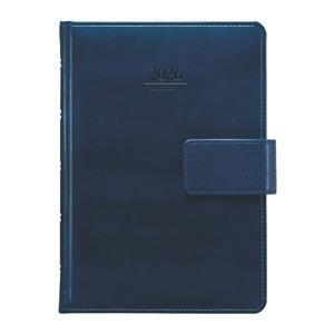Weekly diary 2026 Atlas A5 - blue