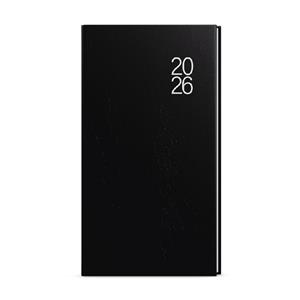 Weekly Diary 2026 Jakub Balacron pocket - black