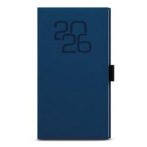Weekly Diary 2026 Jakub Fabric pocket - blue