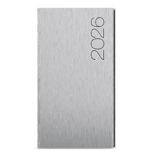 Weekly Diary 2026 Jakub ForMen pocket - Silver