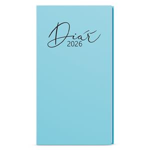 Weekly Diary 2026 Jakub Lamino Pastel pocket - blue