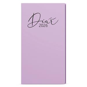 Weekly Diary 2026 Jakub Lamino Pastel pocket - purple