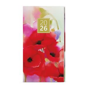 Weekly Diary 2026 Jakub Lamino pocket - Poppies