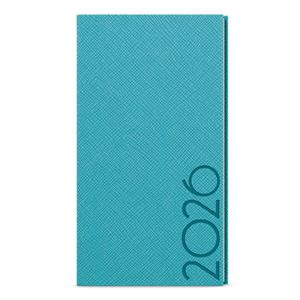 Weekly Diary 2026 Jakub Tora pocket - turquoise