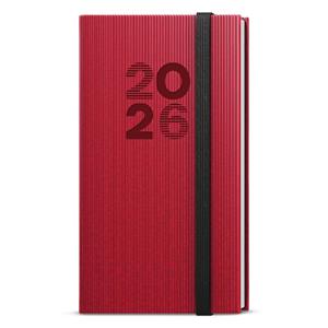 Weekly Diary 2026 Jakub Vigo pocket - red