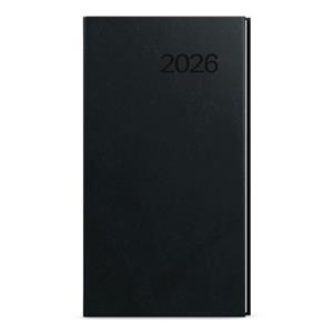 Weekly Diary 2026 Jakub Vivella pocket - black