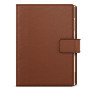 Weekly diary 2026 Oskar Elite A5 - brown