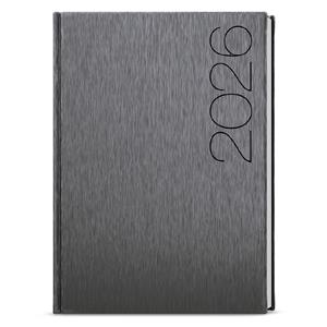Weekly Diary 2026 Oskar ForMen A5 - Grey