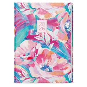 Weekly Diary 2026 Oskar Lamino A5 - Pink