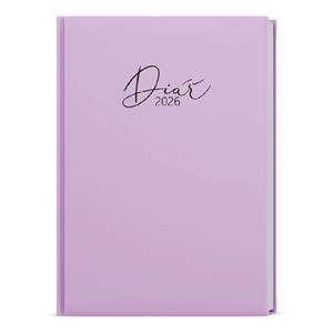 Weekly Diary 2026 Oskar Lamino Pastel A5 - purple