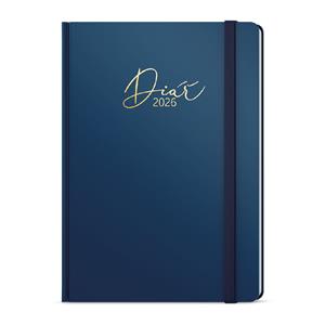 Weekly diary 2026 Oskar Luxi A5 - blue