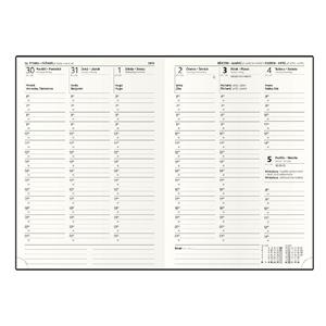 Weekly Diary 2026 Oskar Manager A5 - refill